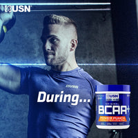 USN Bcaa Power Punch Pls Energy, Amino Acid Energy Blend With Caffeine and Taurine, Watermelon, 400 g