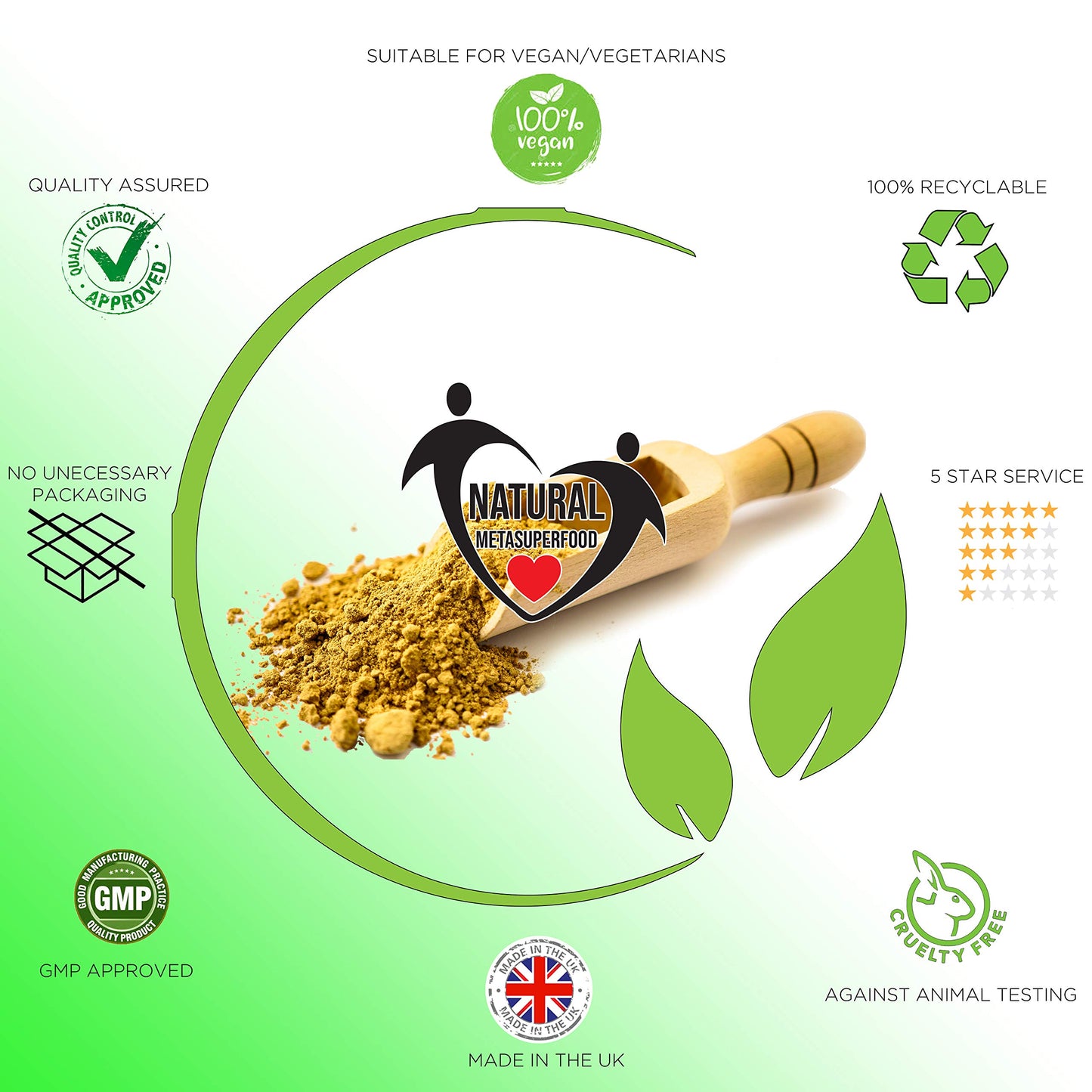Sea Moss and Bladderwrack 120 Capsules (3600mg) | UK Made | Vegan | Wild Harvested | Non GMO | Dr Sebi