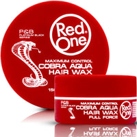 Redone Hair Styling Aqua Hair Wax Cobra 150ml | Full Force | Strong Hold | Lemon & Mandarine Scent | Women & Men Hair Wax | Texturizing | 150ml