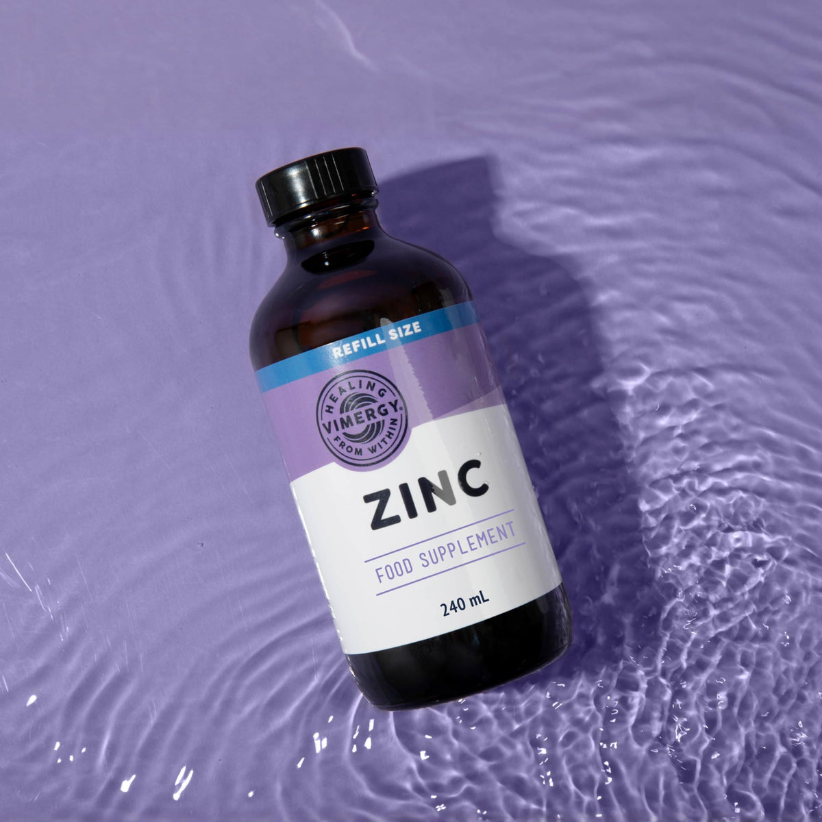 Vimergy Liquid Zinc 240 mL – 120 Servings – Liquid Zinc Supplement – Supports Immunity, Metabolism & Bone – Antioxidant – No Refined Sugar – Gluten-Free Non-GMO Kosher Vegan/Paleo Friendly
