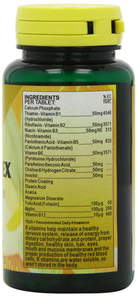 Health Plus B50 Complex Vitamin B Supplement - 90 Tablets