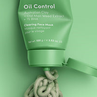Sand & Sky Oil Control Blemish Clearing Clay Face Mask with Salicylic Acid & Niacinamide - Blemish Fighting Mask, Minimizes Redness, Tightens Pores