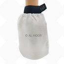 Al Hoor GENUINE Moroccan Kessa Body Exfoliating Mitt Glove - Premium Quality Exfoliating Mitt For Dead Skin And Fake Tan Removal (WHITE)