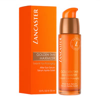 Lancaster Golden Tan Maximizer After Sun Face Serum 30ml, One Month Tan Prolonging, Natural Tan Accelerator, Soothes and Calms Sun-Exposed Skin, Softens Skin with Velvety Finish