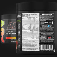 Applied Nutrition Bundle ABE Pre Workout 375g + 700ml Protein Shaker | All Black Everything Pre Workout Powder, Energy & Physical Performance with Creatine, Beta Alanine (Strawberry & Mojito)