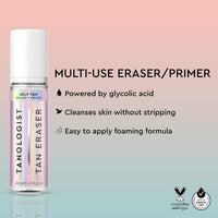 Tanologist Self Tan Remover (200 ml) Gentle Self Tanning Eraser and Skin Primer Dermatologist Approved Clean Ingredients & Vegan