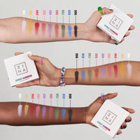 3INA MAKEUP - The Color Palette - Iconic Numbers - Multicolored Eyeshadow Palette with Buildable Longwearing Shades - Multicolour Eyeshadows with Satin Matte & Shimmer Finishes - Vegan - Cruelty Free