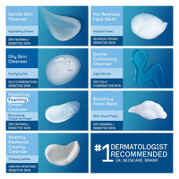 Cetaphil Oily Skin Cleanser, 236ml, Face Wash, For Combination to Oily Sensitive Skin, With Niacinamide