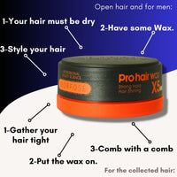 Morfose Pro Men' Prohair Wax x5 - Strong / 5.1 oz