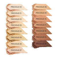 Mii Cosmetics Irresistible Face Base | 100% Pure Mineral Foundation | Award-Winning Face Powder Foundation | Vegan Formula, SPF 30 | Buildable Coverage | Flawless Finish | Precious 02 | 8g
