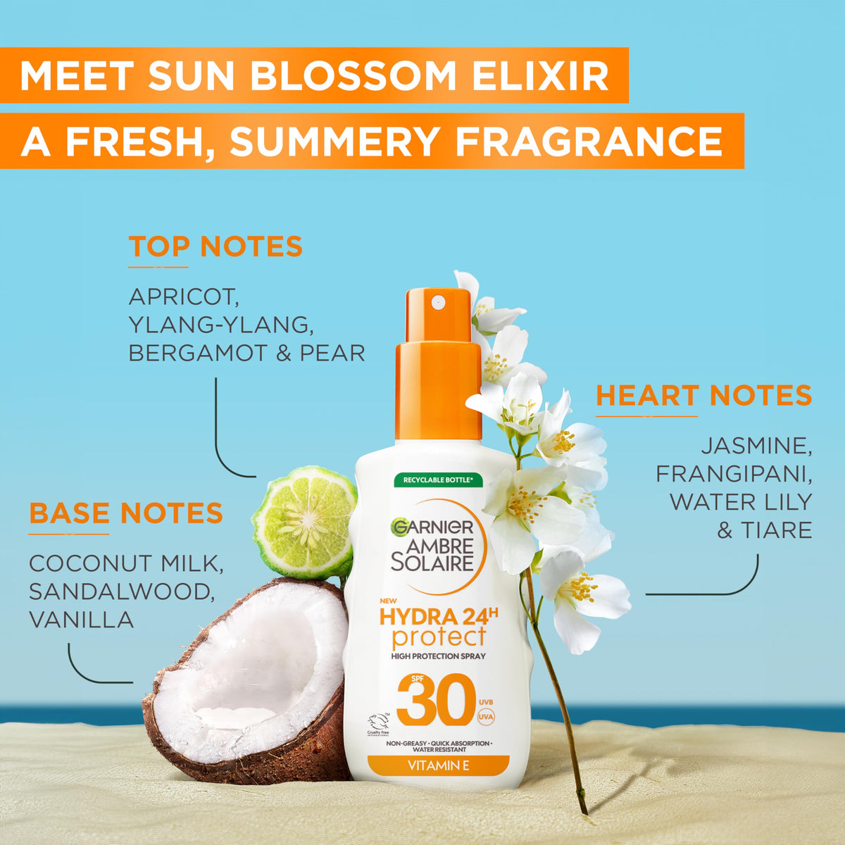 Garnier AS HYDRA48 SPF30 SP150ML EN