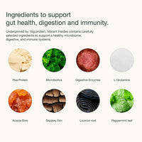 Nuzest Protein Plus | Vibrant Insides | Vanilla | Gut Health, Digestion and Immune Support | Vitamins and Minerals | 250g (10 Servings)