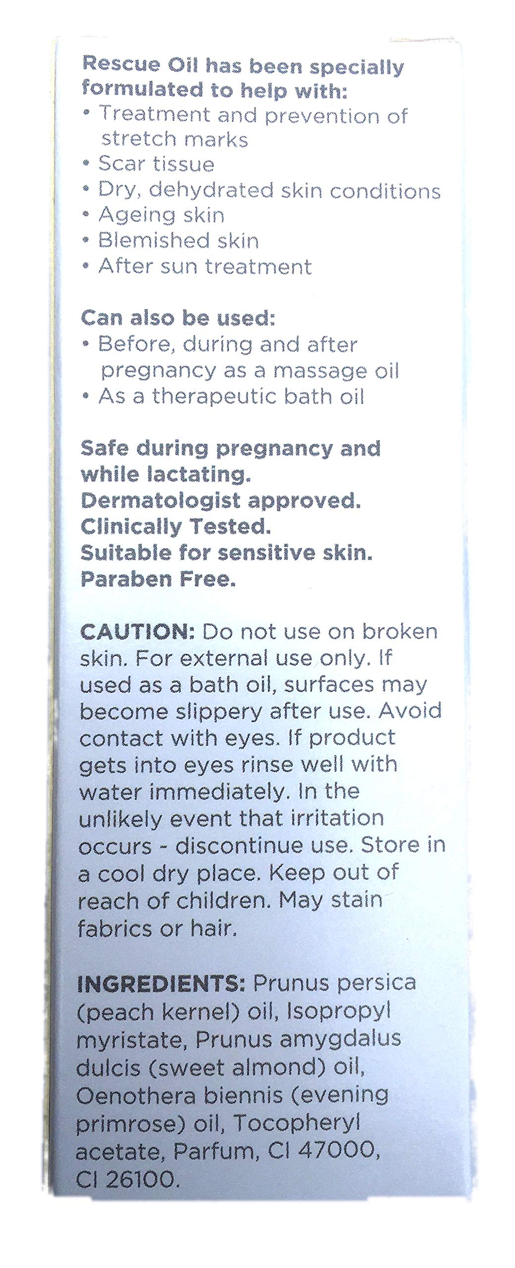 DERMA V10 75ML Rescue Oil