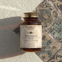 Sky Premium Life Vitamin E - 60 Vitamin E Tablets 400IU for The Protection of Cells from Oxidative Stress - Vitamin E Supplement, 2 Month Supply