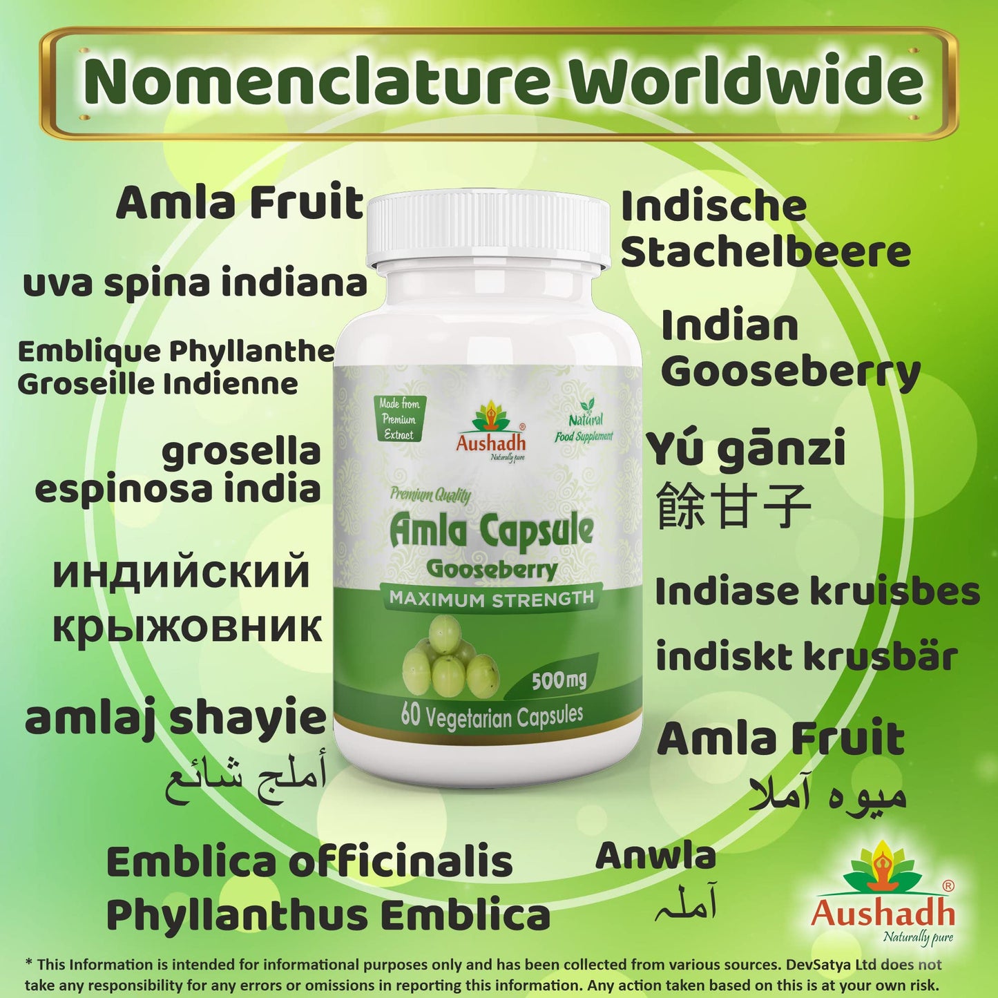 Aushadh Amla Fruit (Gooseberry) Capsule
