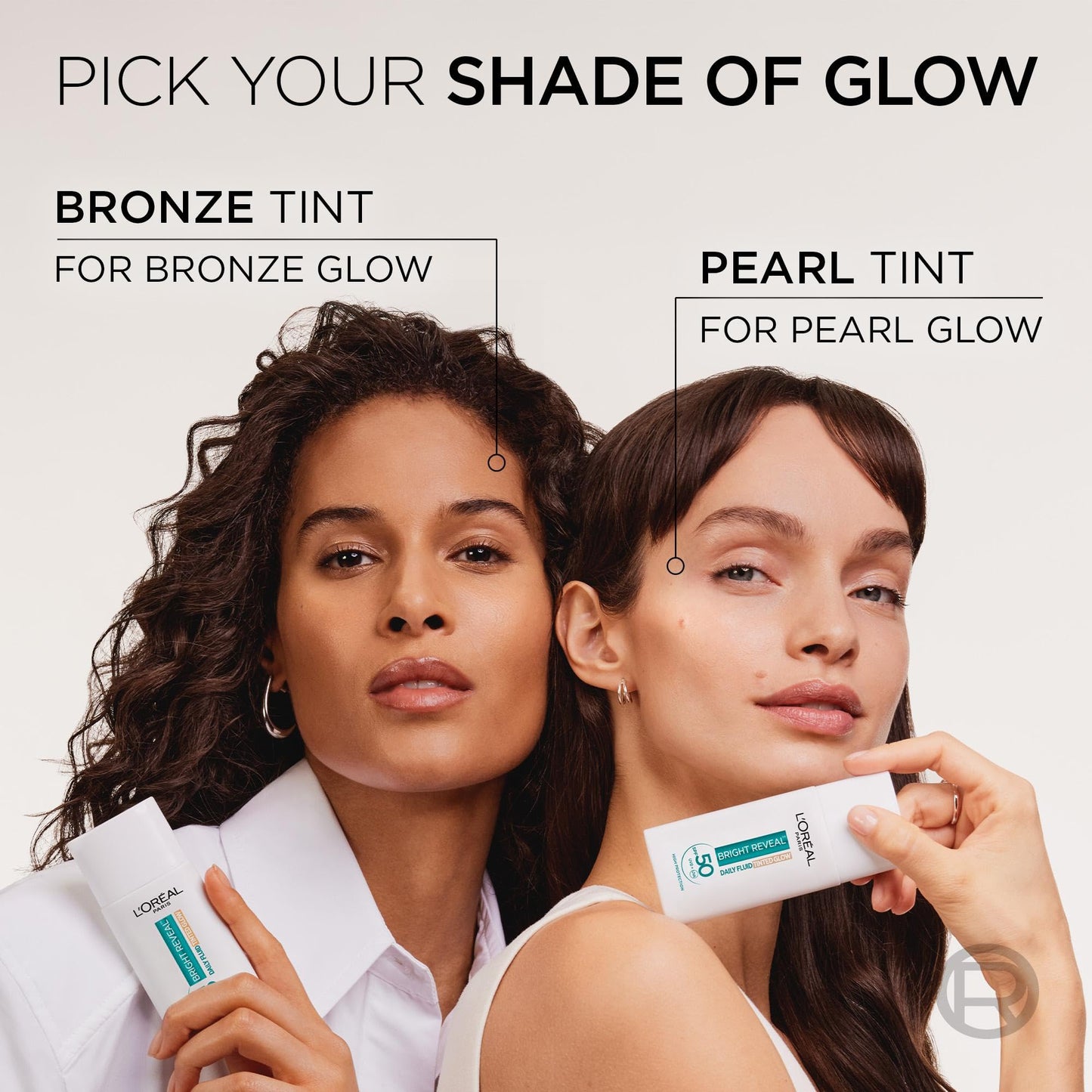 L'Oreal Paris Bright Reveal UV Fluid Tinted Glow - Bronze 50ml