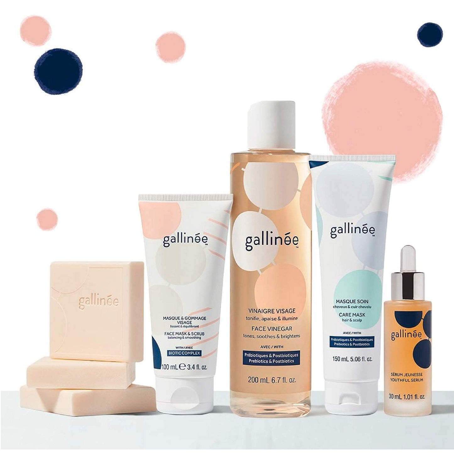 gallinée Gallinee Care Mask – Natural Nourishing Prebiotic Hair Treatment with Lactic Acid, 150ml