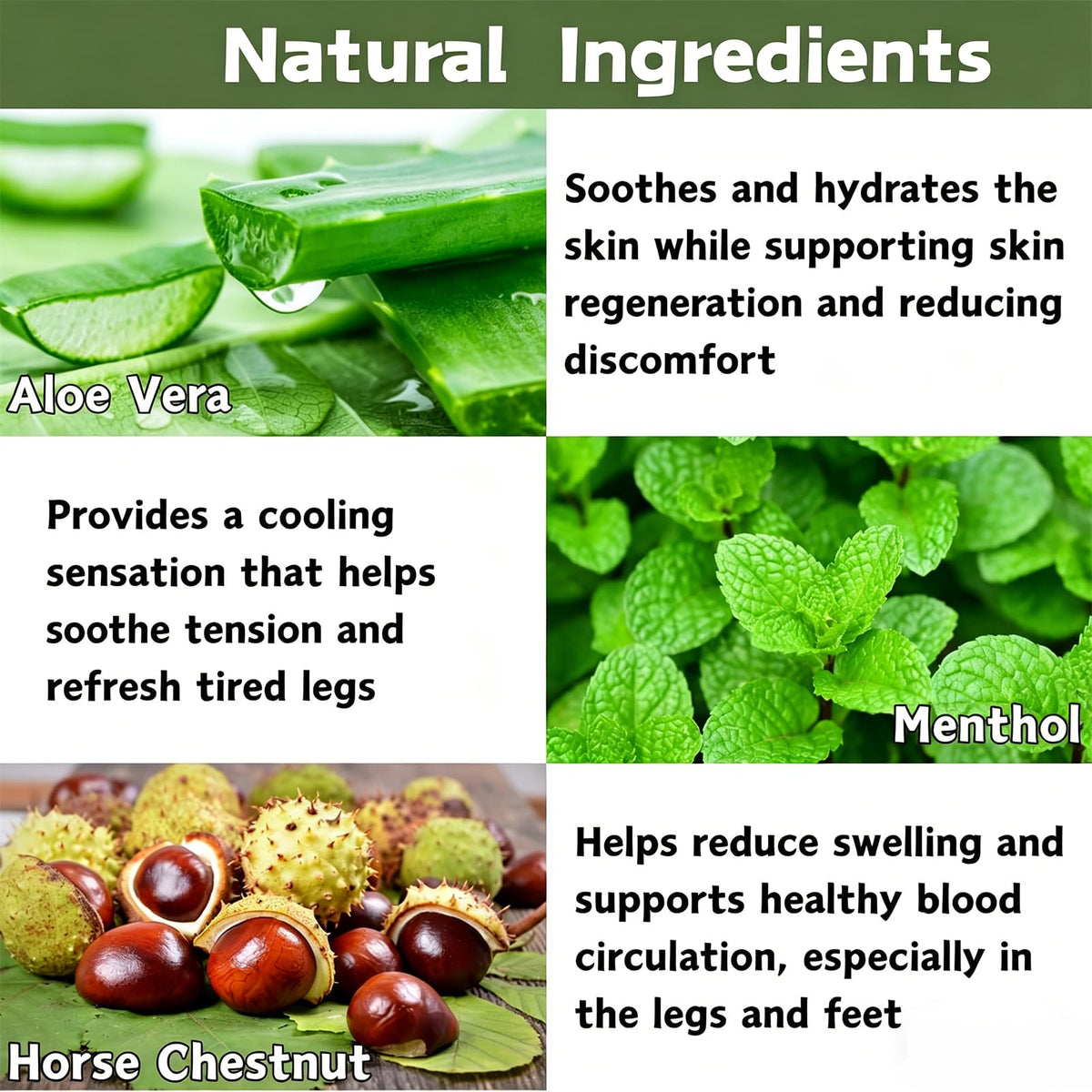 ISBEAUSOLS 2PCS Edema Balm for Legs, Soothing Miracle Balm to Reduce Swelling in Feet and Legs, Var-icose V-eins Cream, Body Cream with Natural Ingredients, Vegan Skincare, 30g × 2