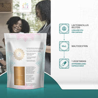 7 Chakras 7C Lactobacillus Reuteri | 30 High Strength L Reuteri Capsules - 6B CFU L Reuteri Probiotic per Serving | Probiotic Lactobacillus Supplement | Non-GMO, Gluten & Allergen Free | Made in The UK