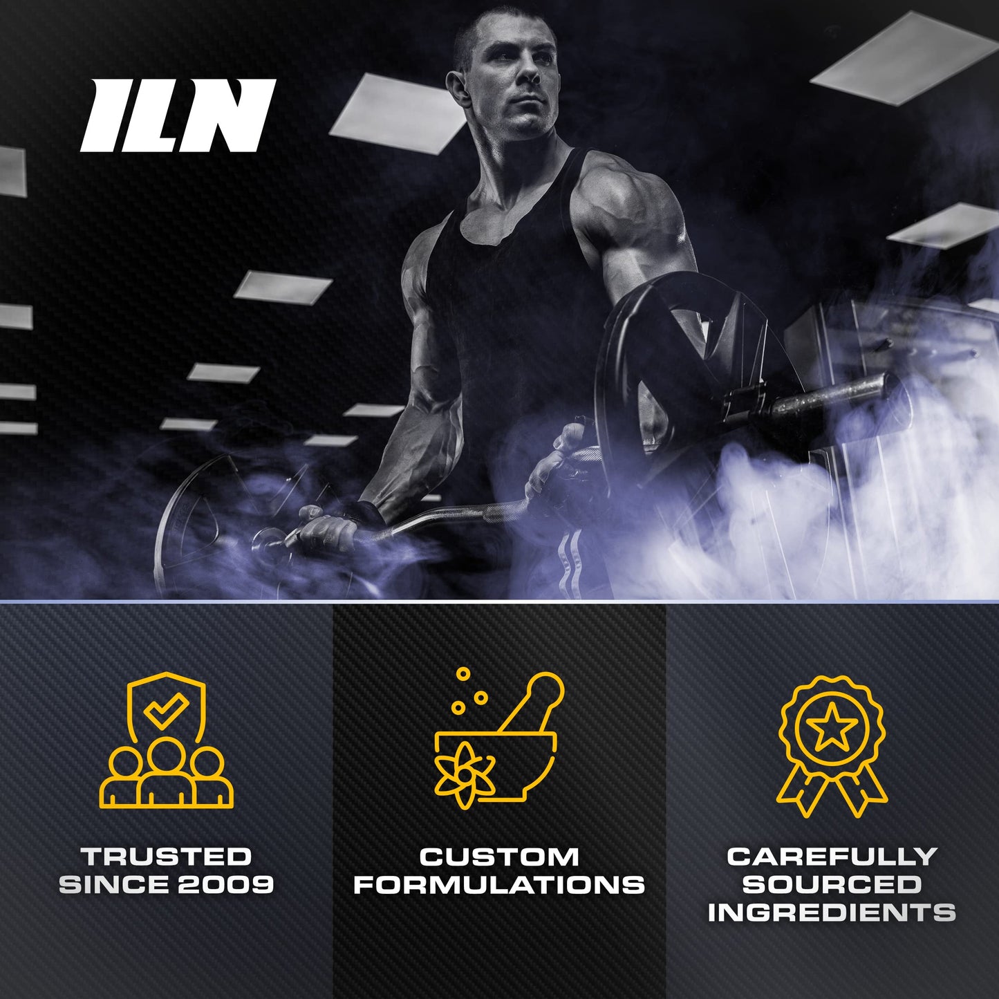 Iron Labs Nutrition Creatine Capsules - 4,200mg per Serving x 83 Servings - Creatine Monohydrate with ALA - Suitable for Men and Women (500 Capsules)