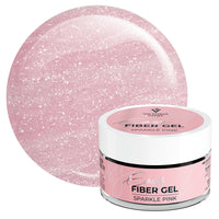 VICTORIA VYNN Victoria Vynn Sparkling UV/LED Builder Gel Easy Fiber Gel for Nail Manicure Glitter (Sparkle Pink, 15ml)