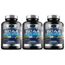 Iron Labs Nutrition BCAA Capsules 3000mg – 2:1:1 Amino Acid Supplements (450 Capsules – 3 Month Supply) – Vegetarian BCAA Tablets