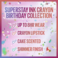 Maybelline SuperStay Shimemr Ink Crayon - 170 Throw A Party
