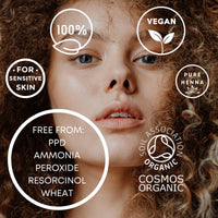 It's Pure Organic Herbal Hair Dye in Natural Brown 110g