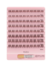 Eylure Lash Board Clusters Multipack False Lashes (8mm, 10mm, 12mm/glue supplied)