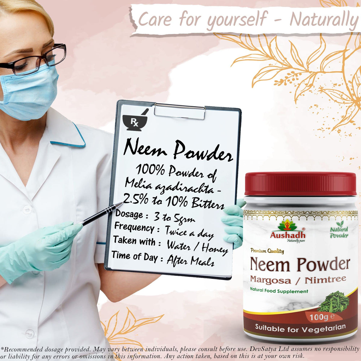 Aushadh Neem (Margosa) Powder