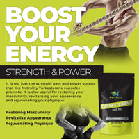 Nutrality Turkesterone Supplement 1000mg | Muscle Building, Recovery & Mood Boost | Strength Enhancer, Immune Support, Ajuga Turkestancia Extract |180 Day Supply Capsules, Vegan