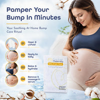 First Days Maternity Supplies First Days Maternity Belly Sheet Mask Mum to Be Pregnancy Gift