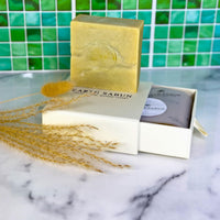 Earth Sabun Daphne Olive Oil Soap Bar – 40% Laurel Oil, 100% Natural Handmade Turkish Laurel Soap – Cold-Pressed Vegan Cleanser for Face, Body & Hair – 90g