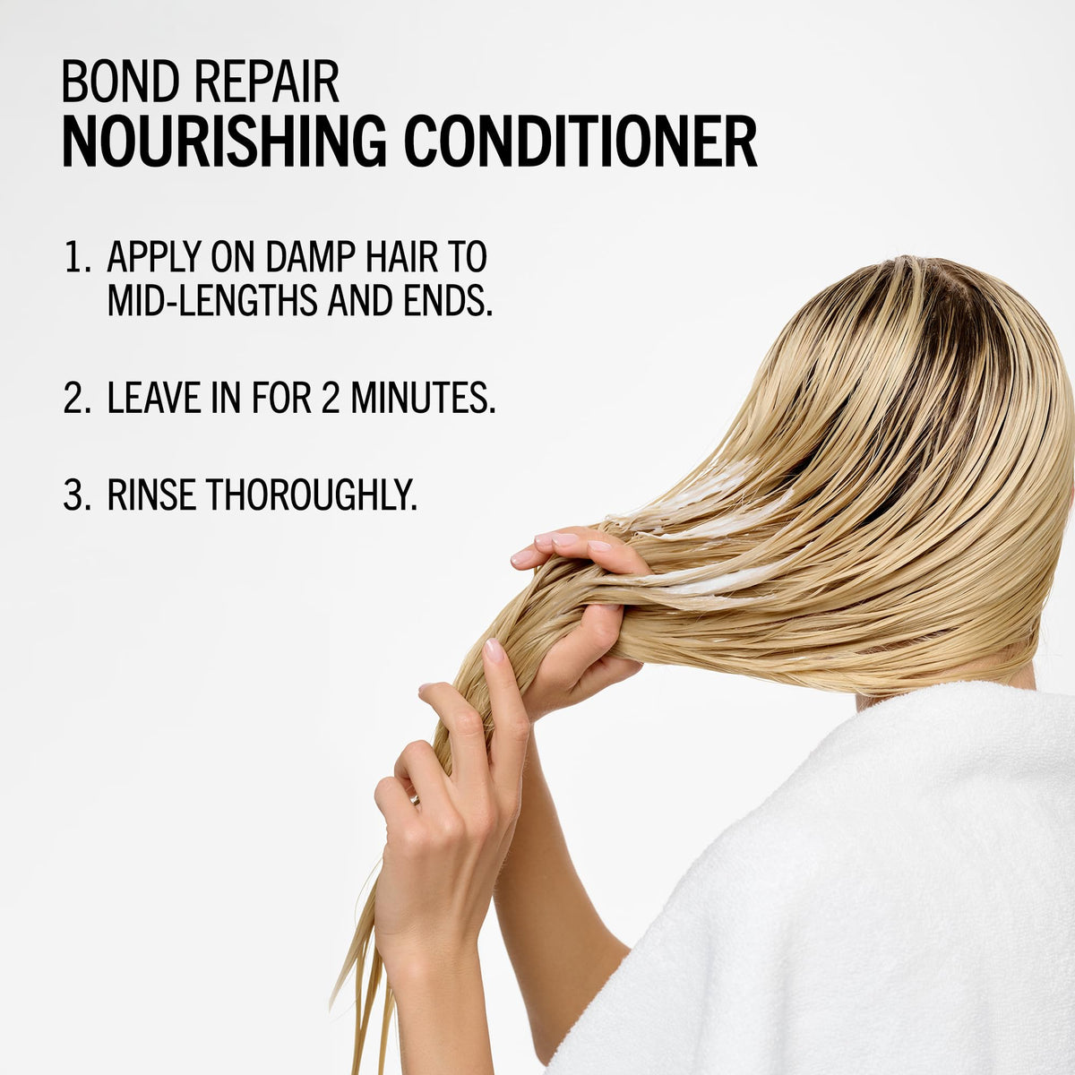 BlondMe Schwarzkopf Professional BLONDME Bond Repair Nourishing Conditioner Hair Conditioner With Lightweight Formula Almond Oil White Tea Deeply Nourishing Hydrating And Detangling 250 ml