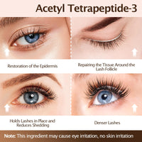 ACTROL Eyelash Growth Serum Safe Natural Peptides and Biotin, Lash Slim Thickening Vegan 5ML