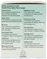 Health Plus Osteo Pack Bone Health Daily Supplement - 28 Day Supply