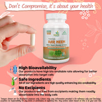 Ayushya Karneem (Karela Neem) Capsule, 60 Capsules, Natural, (Pack of 1)