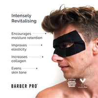 BARBER PRO FOOT PEEL Mask | UK SIZE 10 | Dead Skin Remover for Feet | Vegan Foot Peel Mask for Baby Soft Feet | Cracked Heel Repair | Exfoliating Socks | Foot Mask Peel |