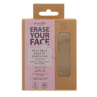 Upper Canada Danielle Creations Erase Your Face Eco Friendly Reusable Make Up Remover Cloth in Grey