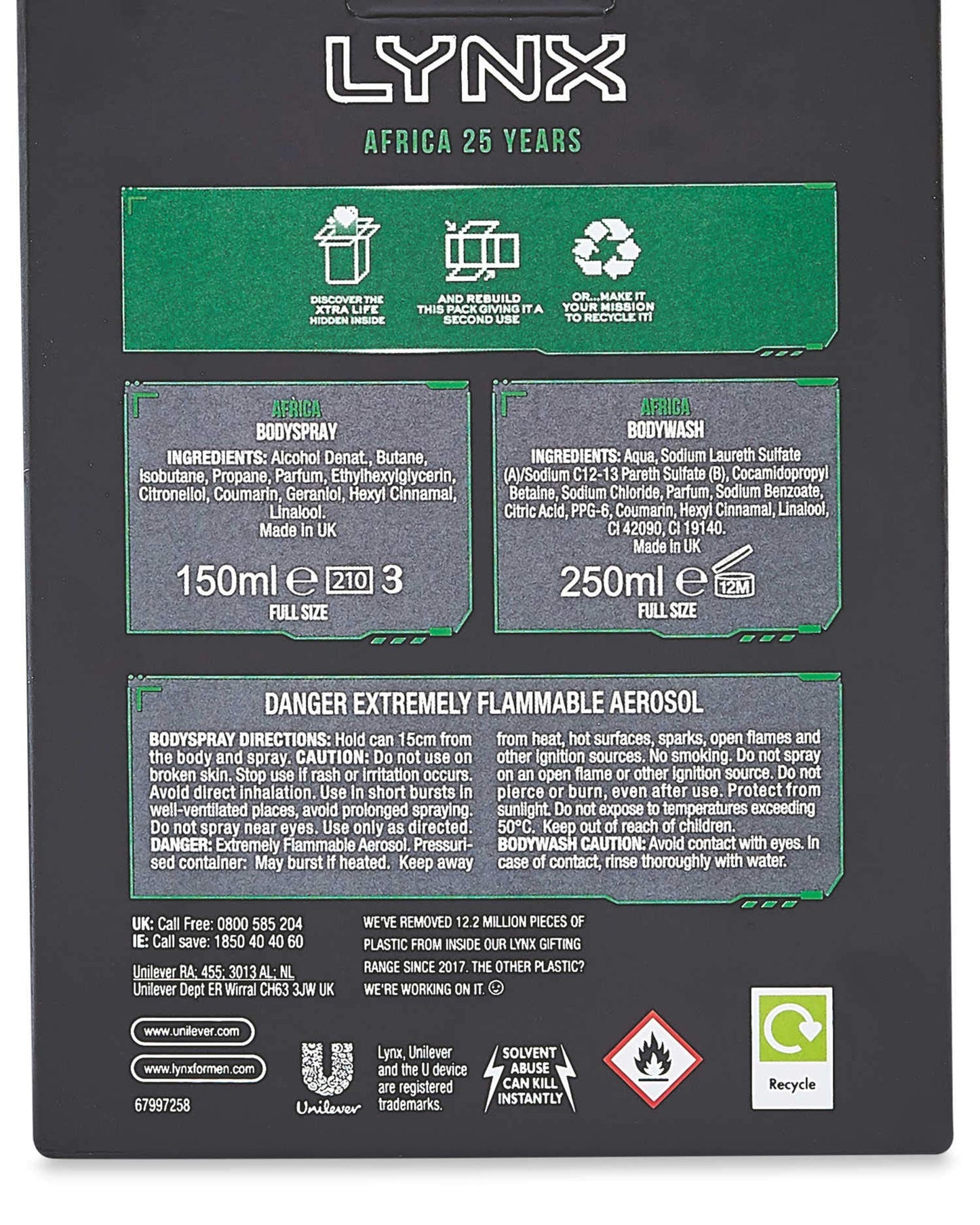 Lynx Africa Duo Giftset