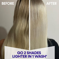 PROVOKE Touch of Silver Go Icy Shampoo 200ml, Icy Platinum Look in Just 1 Wash, Triple Toning Technology to Cool Down Brassy Tones, Enriched with Keratin