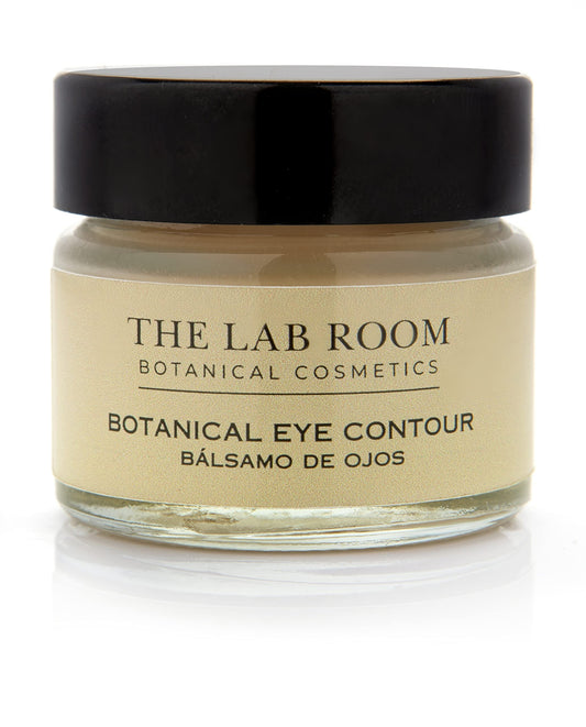 The Lab Room Botanical Eye Contour 15ml Jar, Anti-Wrinkle Cream for Under Eye Bags and Dark Circles, Regenerates and Hydrates the Delicate Eye Area