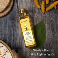 Auravedic Pam Herbals Skin Lightening Oil with Saffron, Turmeric and Winter Cherry 100 Ml