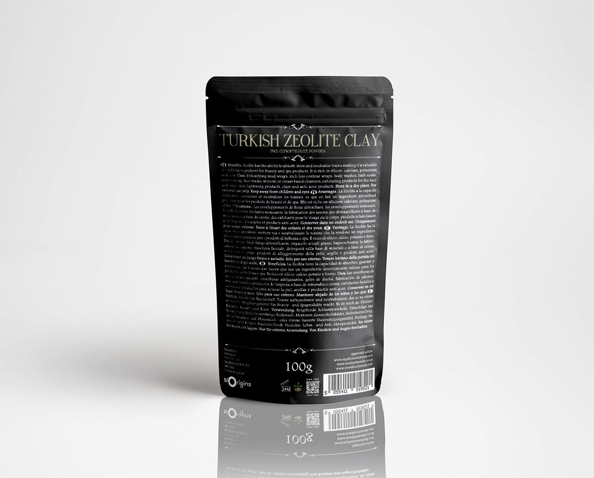 Mystic Moments | Zeolite Ultrafine Natural Clay 100g - Pure & Natural Vegan GMO Free