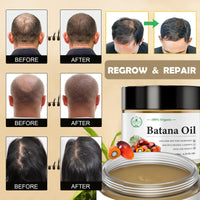MINSHZEE Batana Oil for Hair Growth, 100% Pure Natural Batana Oil from Honduras, Organic Batana Oil as Hair Mask, Reduces Hair Loss Repairs Damaged Hair Scalp and Hair Care (120g)