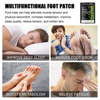 GWAWG 30PCS Detox Foot Patches,Deep Cleansing Detox Foot Pads to Remove Body Toxins with Bamboos and Ginger Powder for Stress Relief, Deep Sleep and Enhance Blood Sleep Aid
