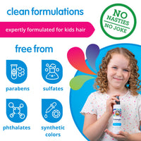 SO COZY SoCozy Detangler For Kids Hair | Strengthen and Soften | 5.2 fl oz | No Parabens, Sulfates, Synthetic Colors or Dyes