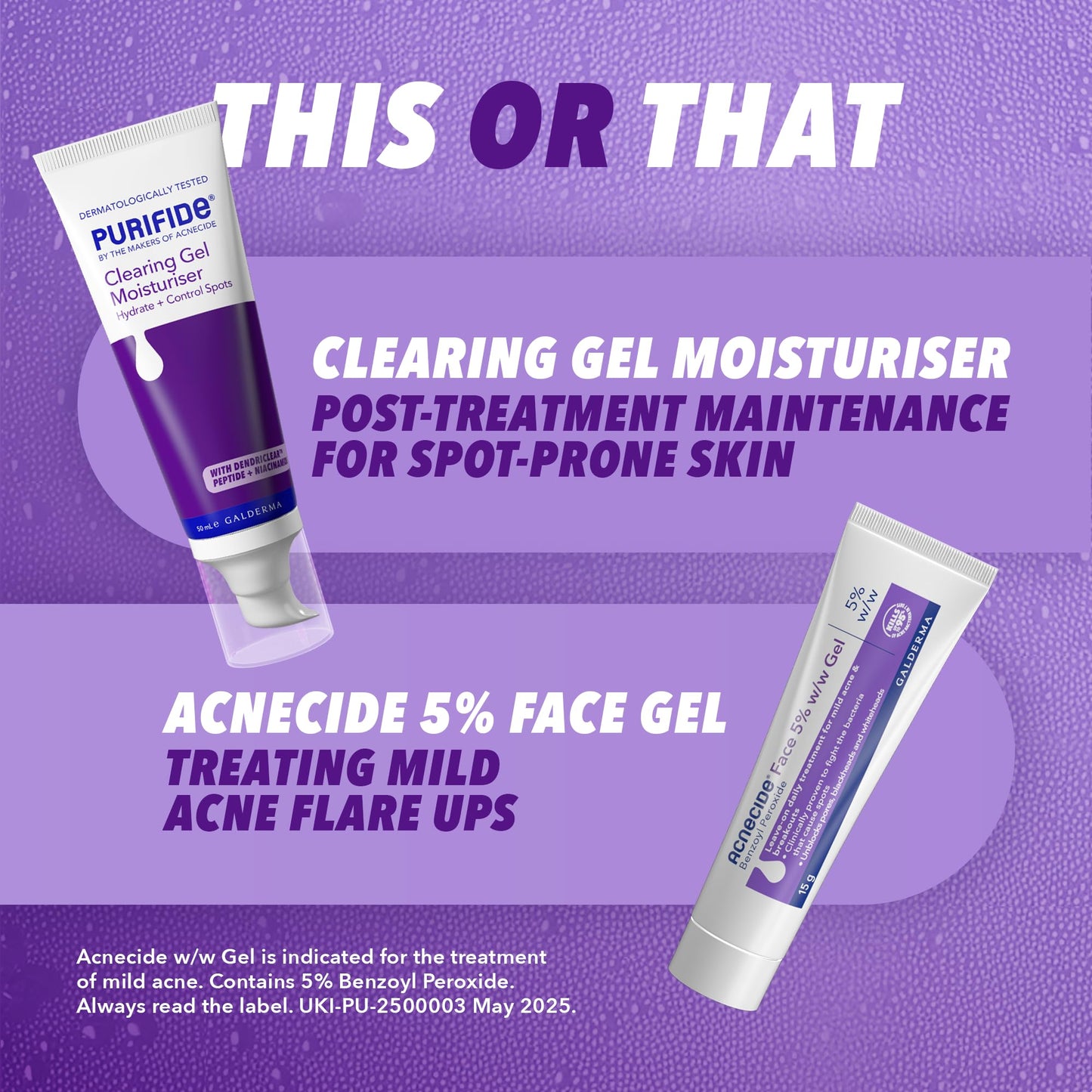 Purifide by Acnecide Spot Clearing Gel Moisturiser 50ml