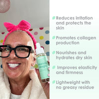 WildMint Marula Magic Natural Face Oil | Softening & Healing Marula Facial Oil for Sensitive, Dry, Mature & Menopause Skin | Reduces Redness & Irritation | UK Made Vegan & Cruelty-Free Skincare | 30ml