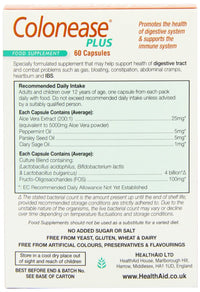 HealthAid Colonease®Plus - Pack of 60 Capsules